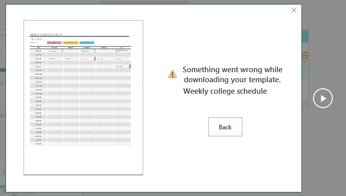 I Cannot Download A Certain Template In Excel 2016 Microsoft Community