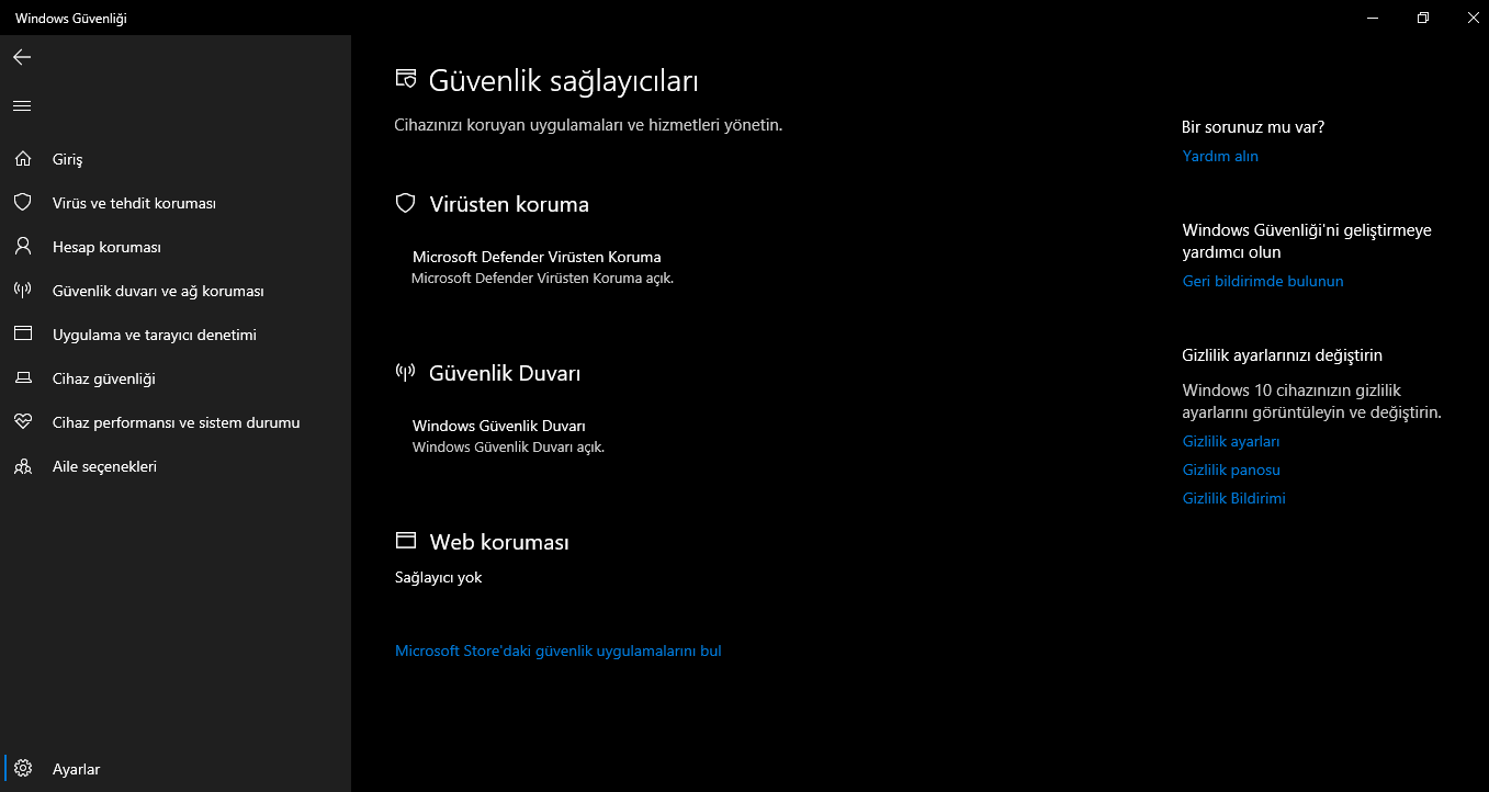 Windows Defender Web Koruması Sağlıyor Mu? - Microsoft Community