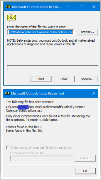 Microsoft Outlook Stuck In Loop