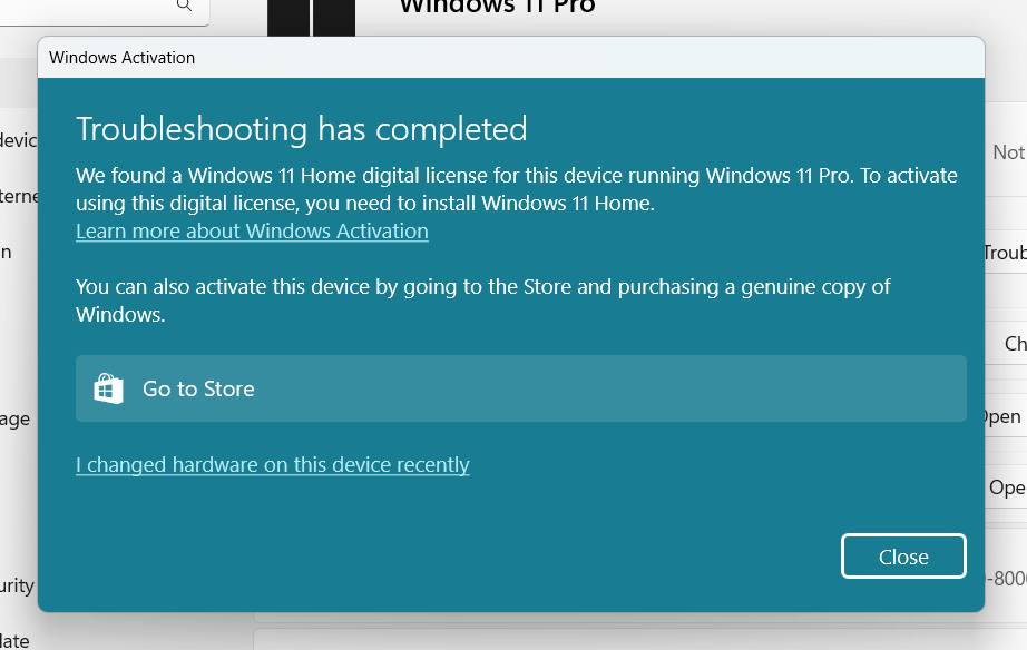 Windows 11 Pro Activation State - Microsoft Community