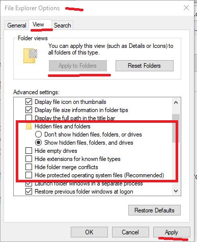 Strange problem with system folders - Microsoft Community