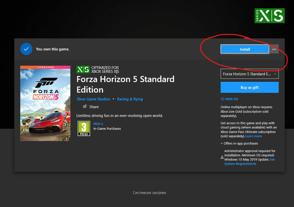 Forza Horizon 5 Not Start Installing - Microsoft Community