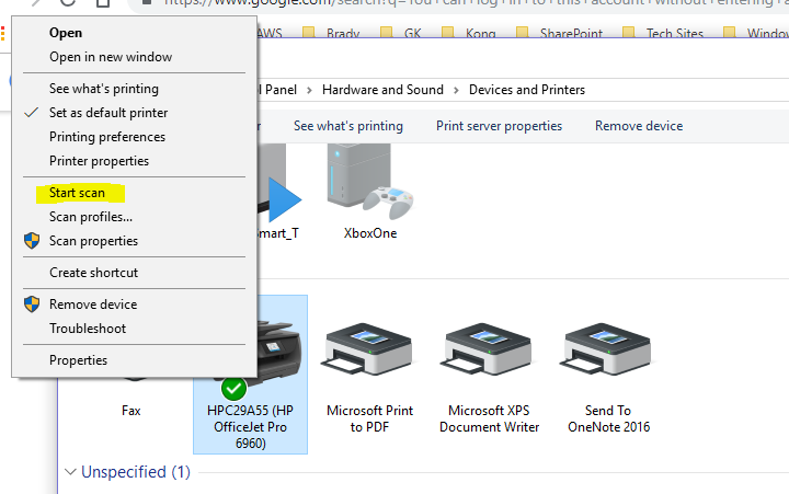 Connecting Hp Scanner To Computer Wmicrosoft Windows 10 Microsoft Community 8745