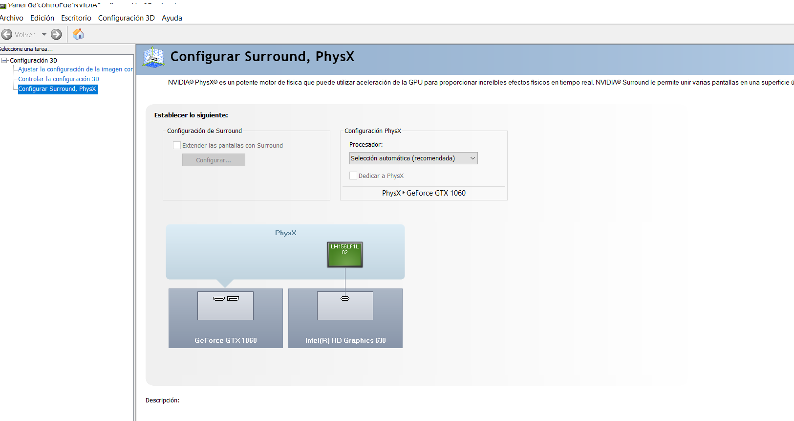 Panel control discount nvidia no abre