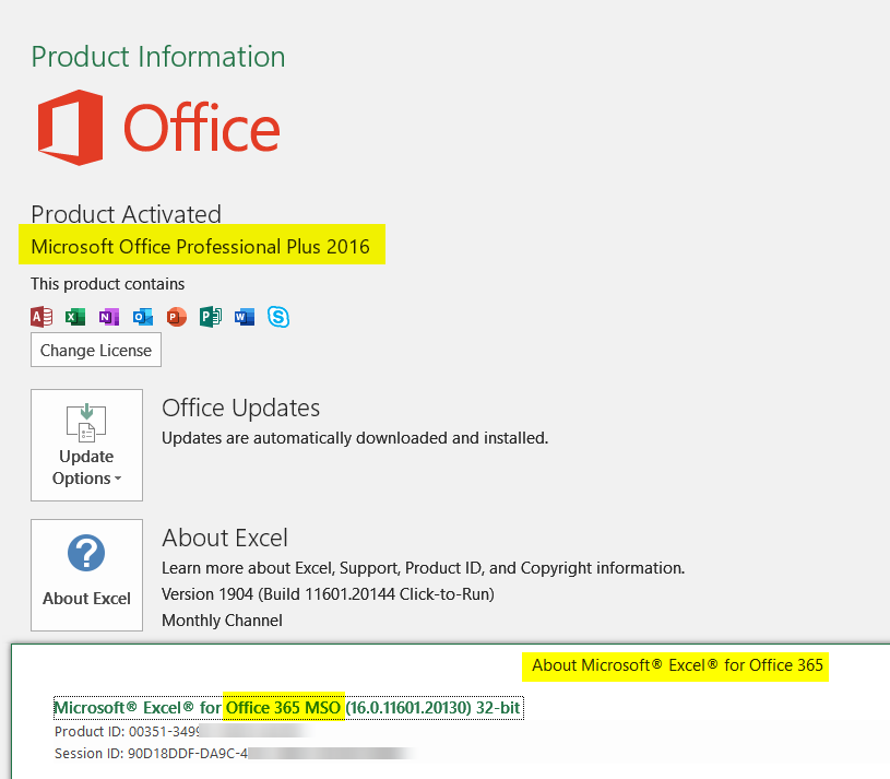 My Microsoft Office Professional 2016 has been changed to Office 365 -  Microsoft Community