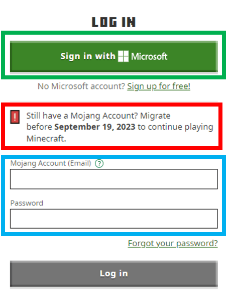 How To Migrate a Mojang Account to a Microsoft Account