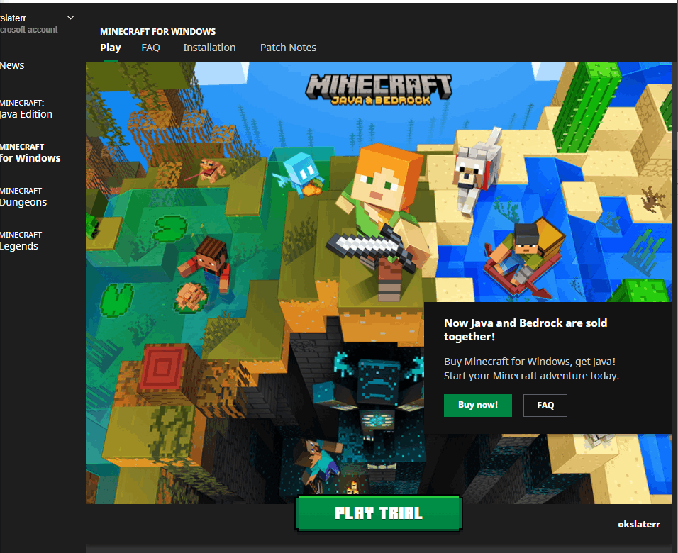 Buy Minecraft: Java & Bedrock Edition, PC, Mac, Linux - Minecraft.net