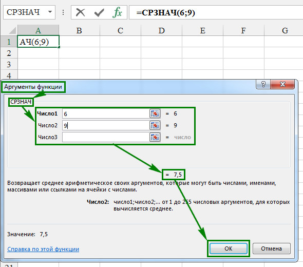 Excel среднее значение. Формула в эксель для расчета среднего значения. Формула в эксель СРЗНАЧ. Формула среднего значения в экселе. Формулы Средзнач в эксель.