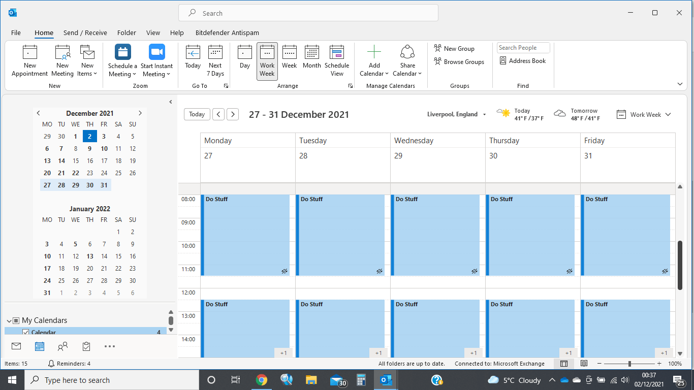 Blank Space Limiting calendar view Microsoft Community