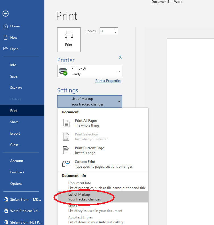 Printing Comments from Word to PDF - Microsoft Community