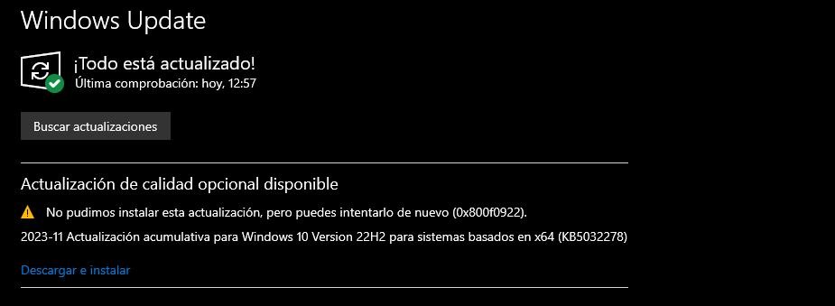 Actualización Acumulativa Para Windows 10 Version 22h2 Para Sistemas Microsoft Community 4188