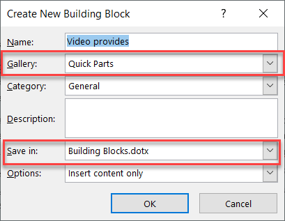 AutoComplete - For AutoText And Other Building Blocks - Microsoft Community