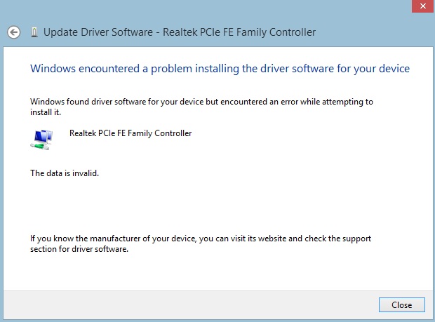 Драйвер realtek family controller