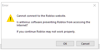 Roblox Can T Connect To Website While Installing Microsoft Community