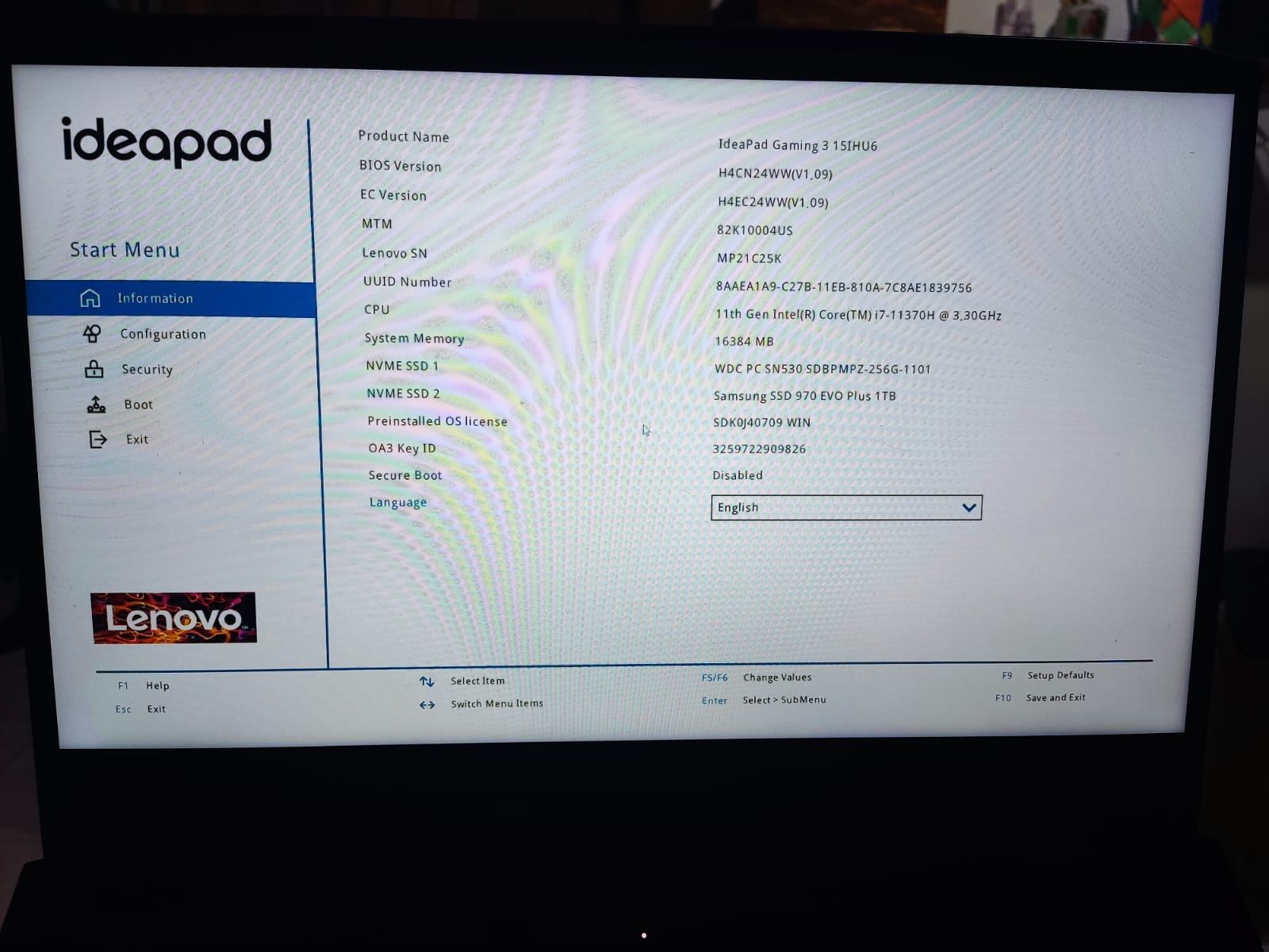 Биос ideapad gaming. Lenovo IDEAPAD Gaming 3 BIOS. Lenovo IDEAPAD Gaming 3 15ihu6 биос. IDEAPAD Gaming Boot menu. IDEAPAD Gaming 3 15ihu6.