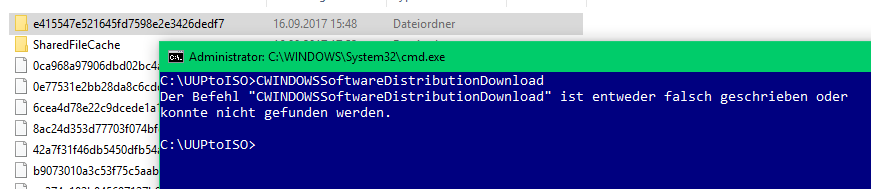 Fehlercode nach Update REDSTONE 4 Build 16362 läßt sich nicht beheben!