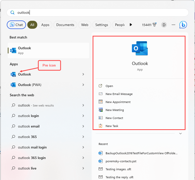 How do I know if Outlook has updated?