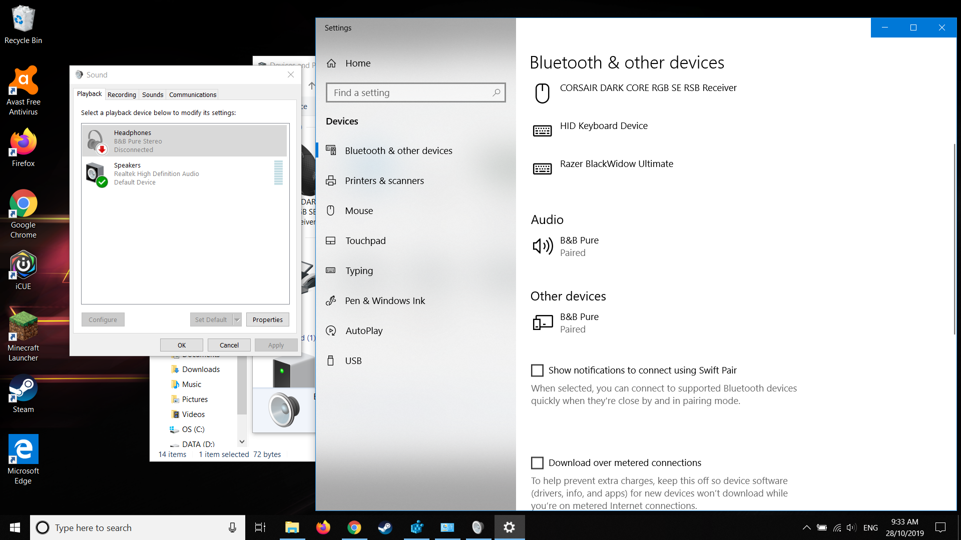 Bluetooth Headphones Not Recognised Windows 10 Microsoft Community