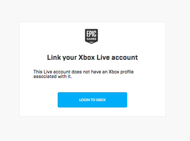 Epic Games Xbox Live Account Link Error Microsoft Community