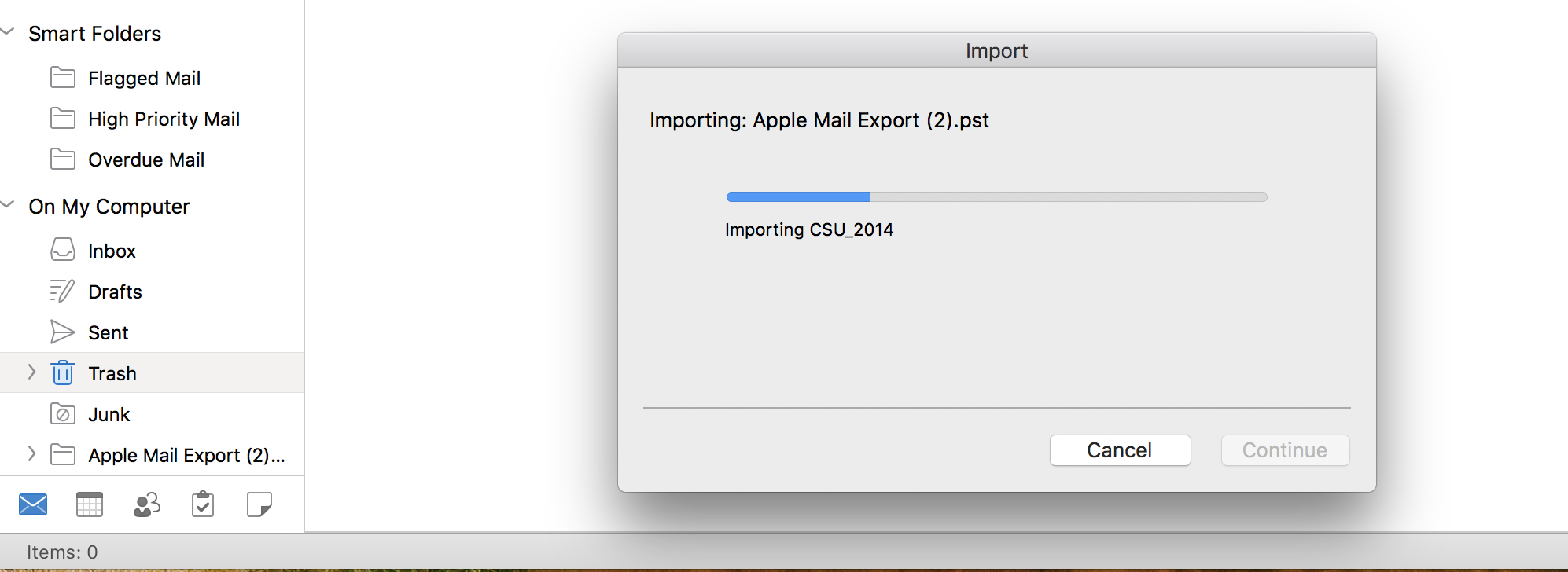 import pst into outlook for mac