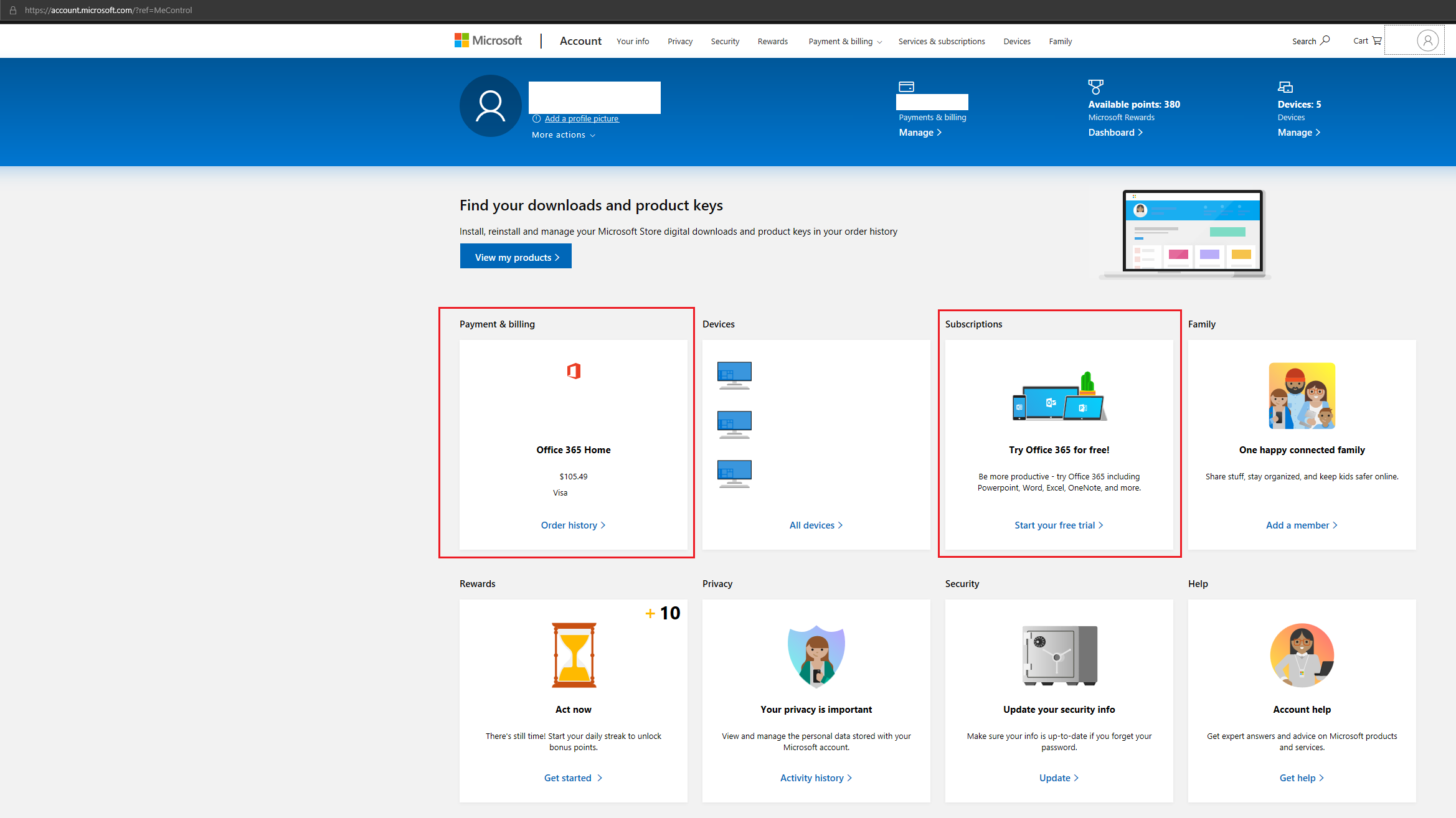 Office 365 Website