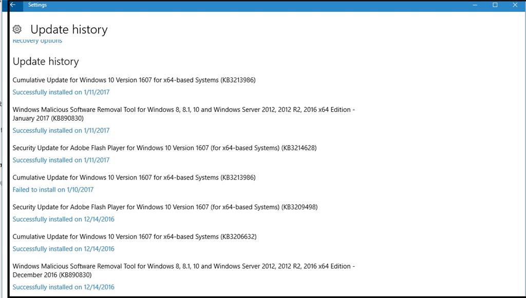 1 Error Code & Windows 10 Build 14393(64-bit):Open Windows Store 