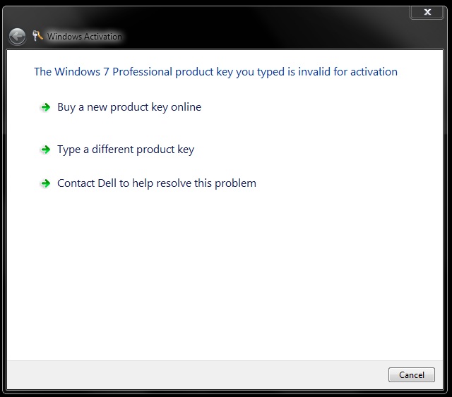 Windows 7 Professional activated now isn't? - Microsoft Community