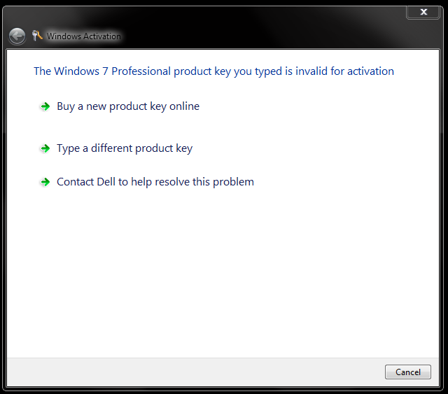 Windows 7 Professional Activated Now Isn T Microsoft Community