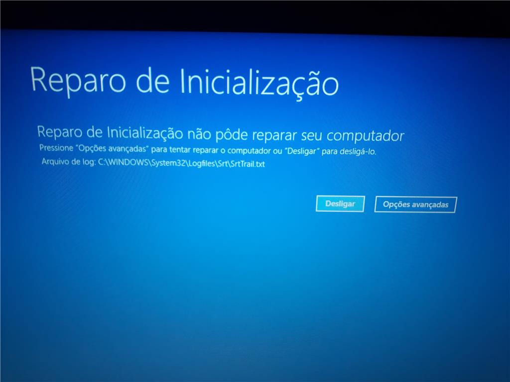 Windows 10 Reparo De Inicialização Nao Pôde Reparar Microsoft Community 2324