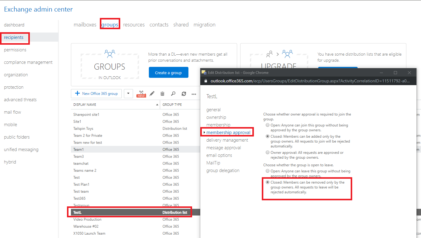 Outlook 365 Groups and/or Distribution List - Microsoft Community