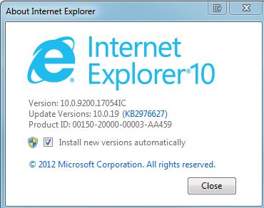 Internet Explorer 10 Download Failure Microsoft Community