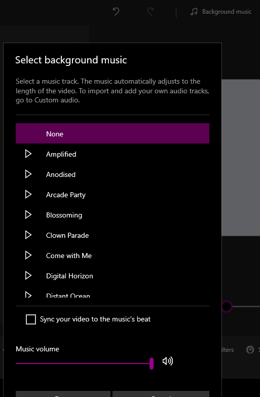 Copyright on music in Windows Photos app - Microsoft Community