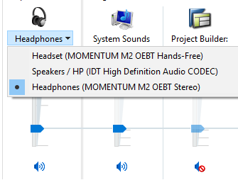 Output to two online bluetooth headphones