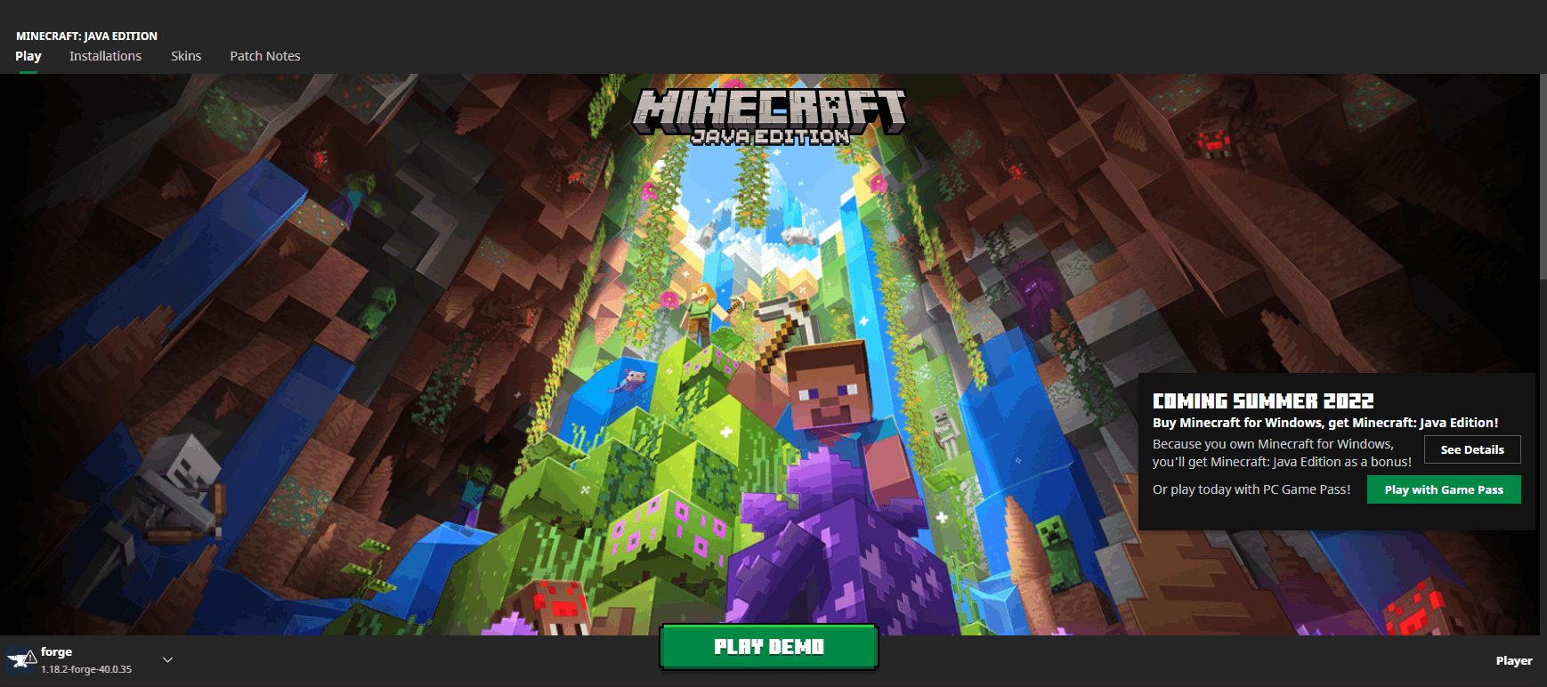 Coming November 2 to Xbox Game Pass for PC: Minecraft Java and
