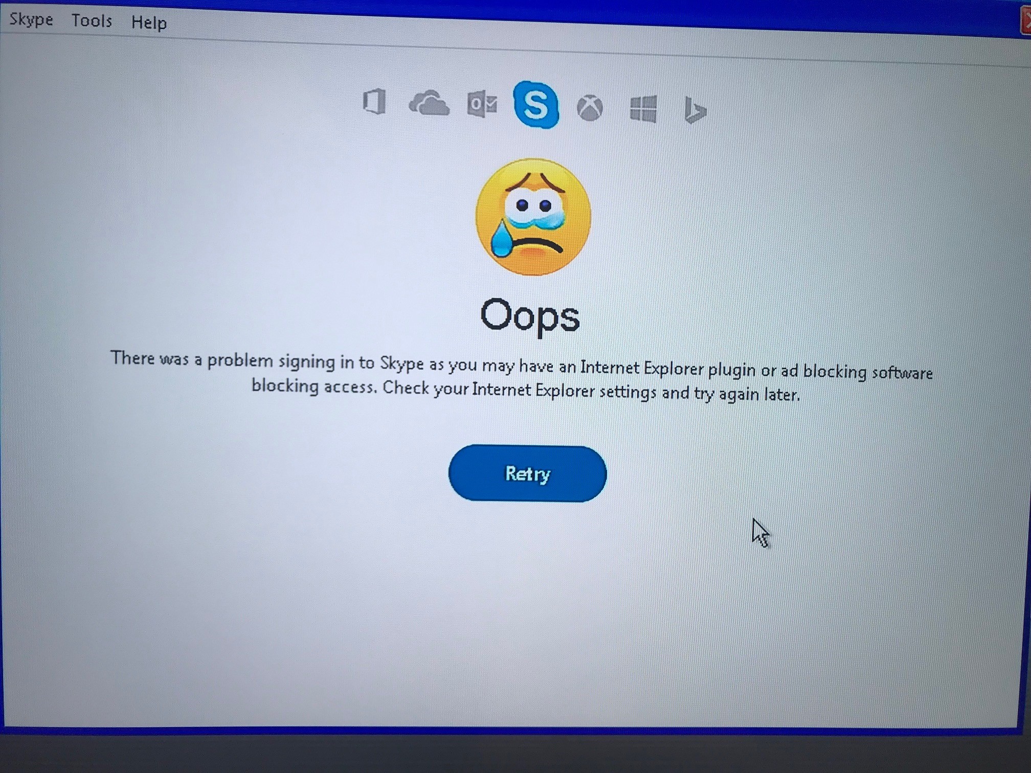 Skype Not Signing In With Win Xp System Microsoft Community