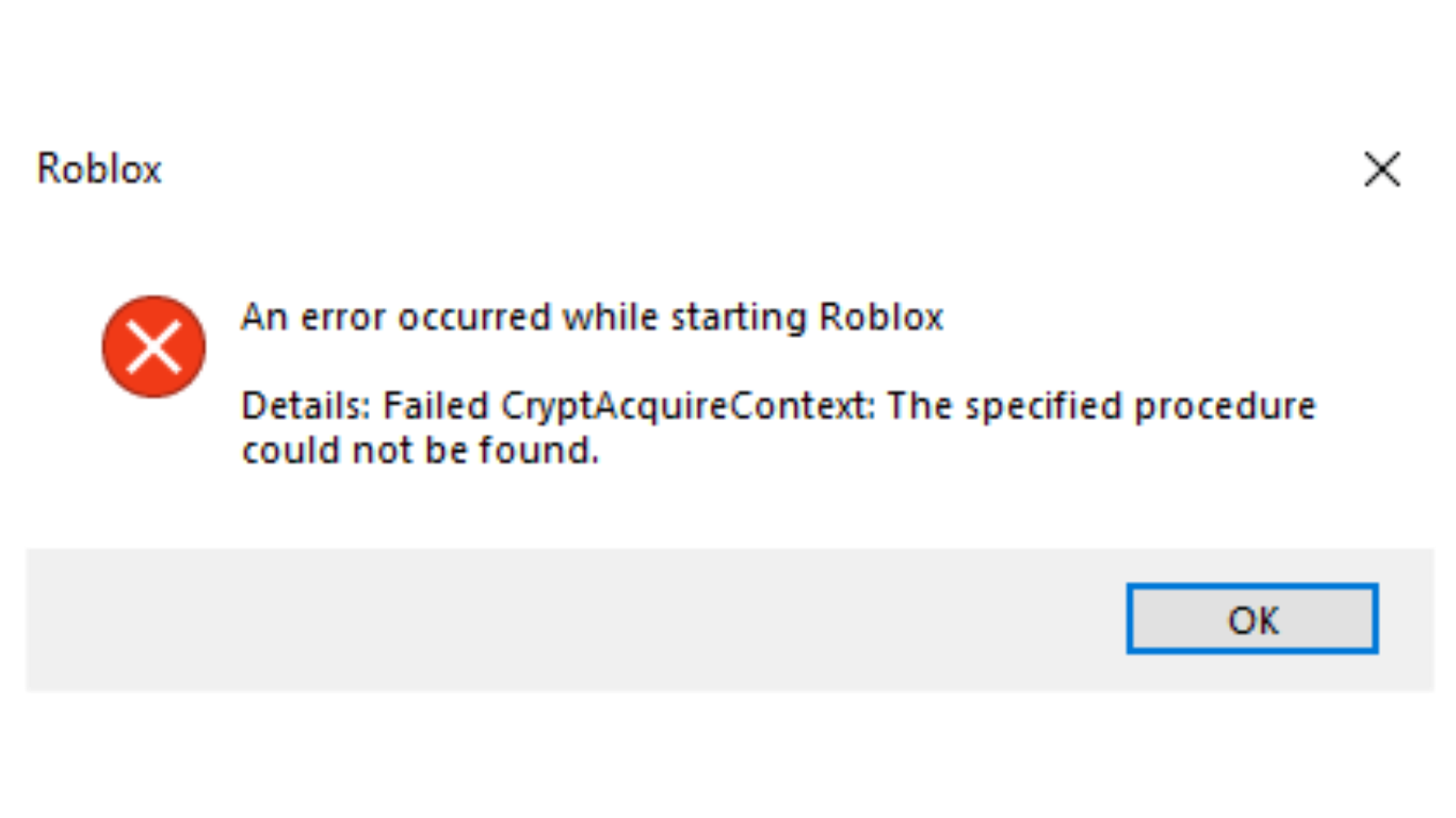 So i wanted to play roblox and it showed an error screen that said -  Microsoft Community