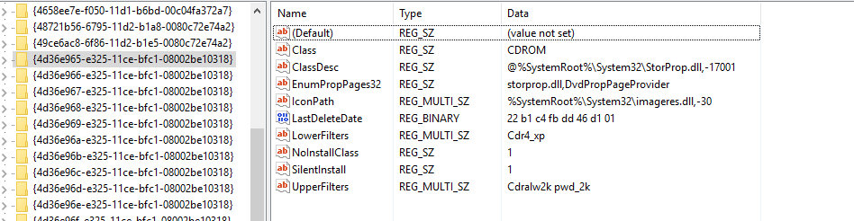 Devices Not Recognized After Kb3124200 Windows 10 Pro 64-bit Update 