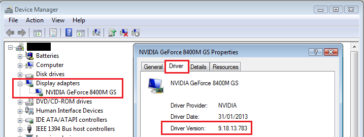 Geforce discount 8400m driver