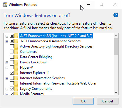 Net Framework 4.0.30319 Windows 10 - Microsoft Community