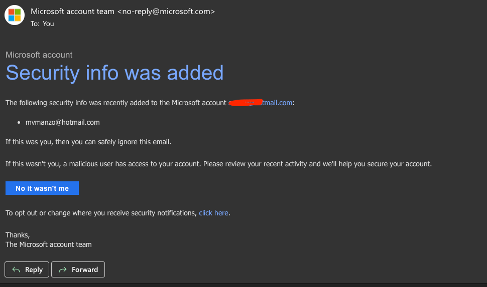 Scam/phishing Email From Microsoft.com Domain - Microsoft Community