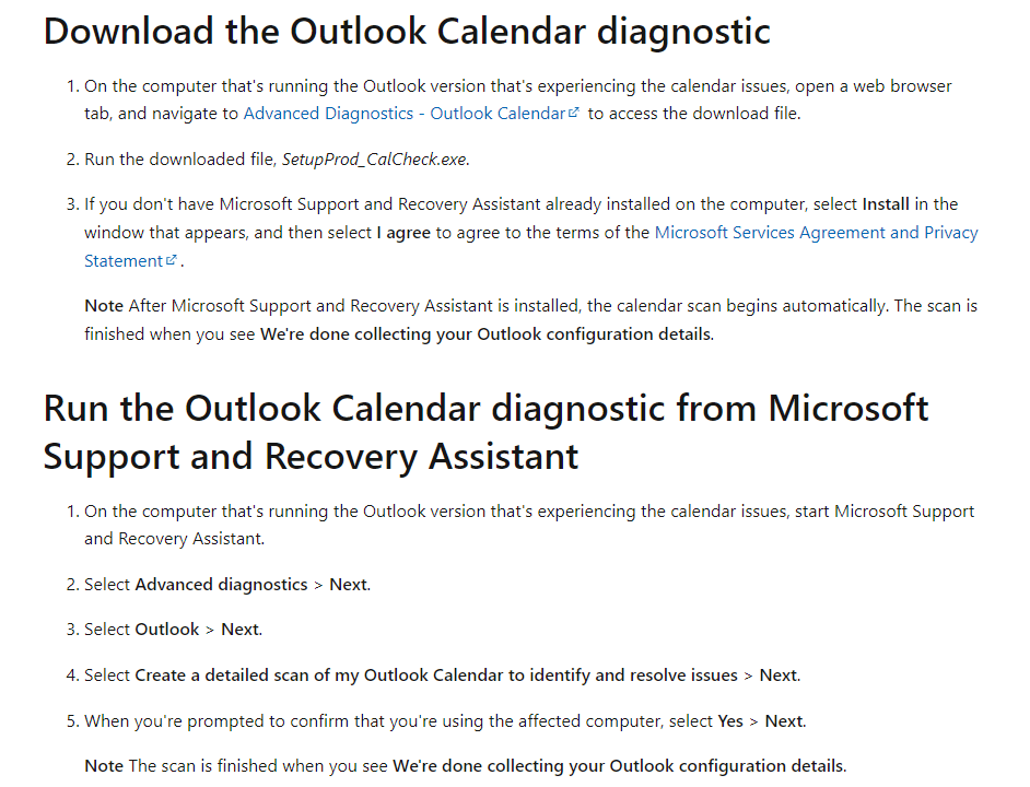 Outlook calendar not updating in realtime Microsoft Community