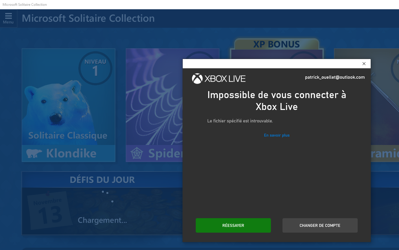 Impossible de me connecter à Xbox Live à partir de Windows 10 Communauté Microsoft