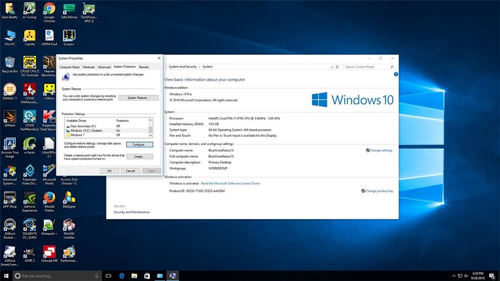 Systemresponsiveness windows 10 что это