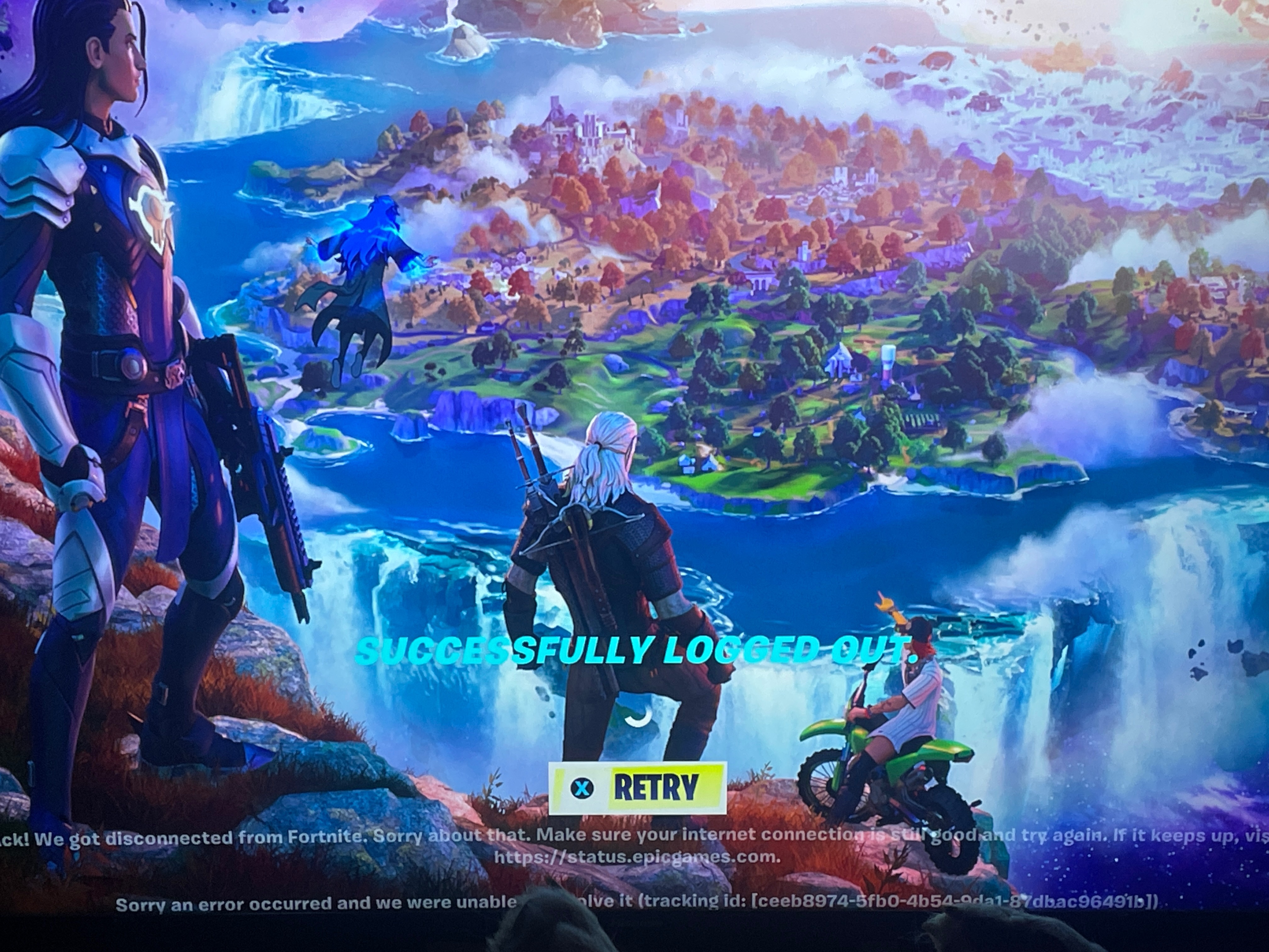 Fortnite “successfully logged out” - Microsoft Community