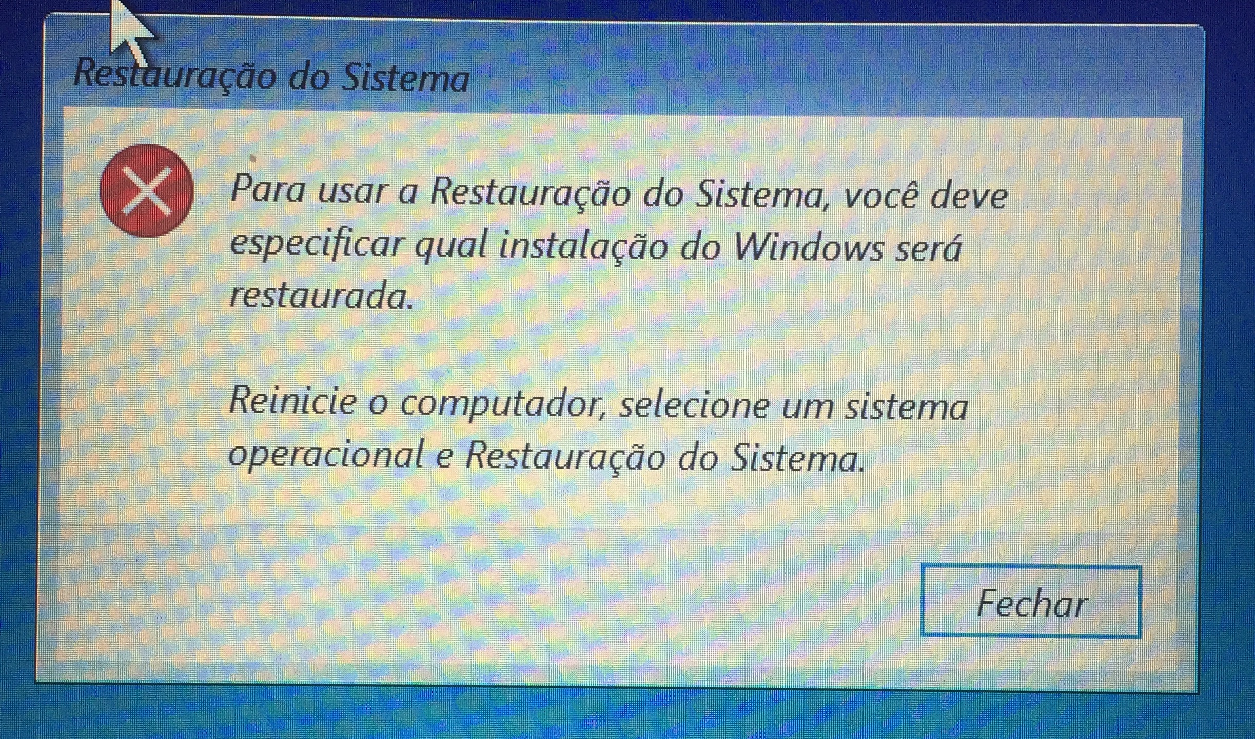 Erro Na Instalação Do Sistema O Windows Não Poder Instalado Neste Microsoft Community 8227