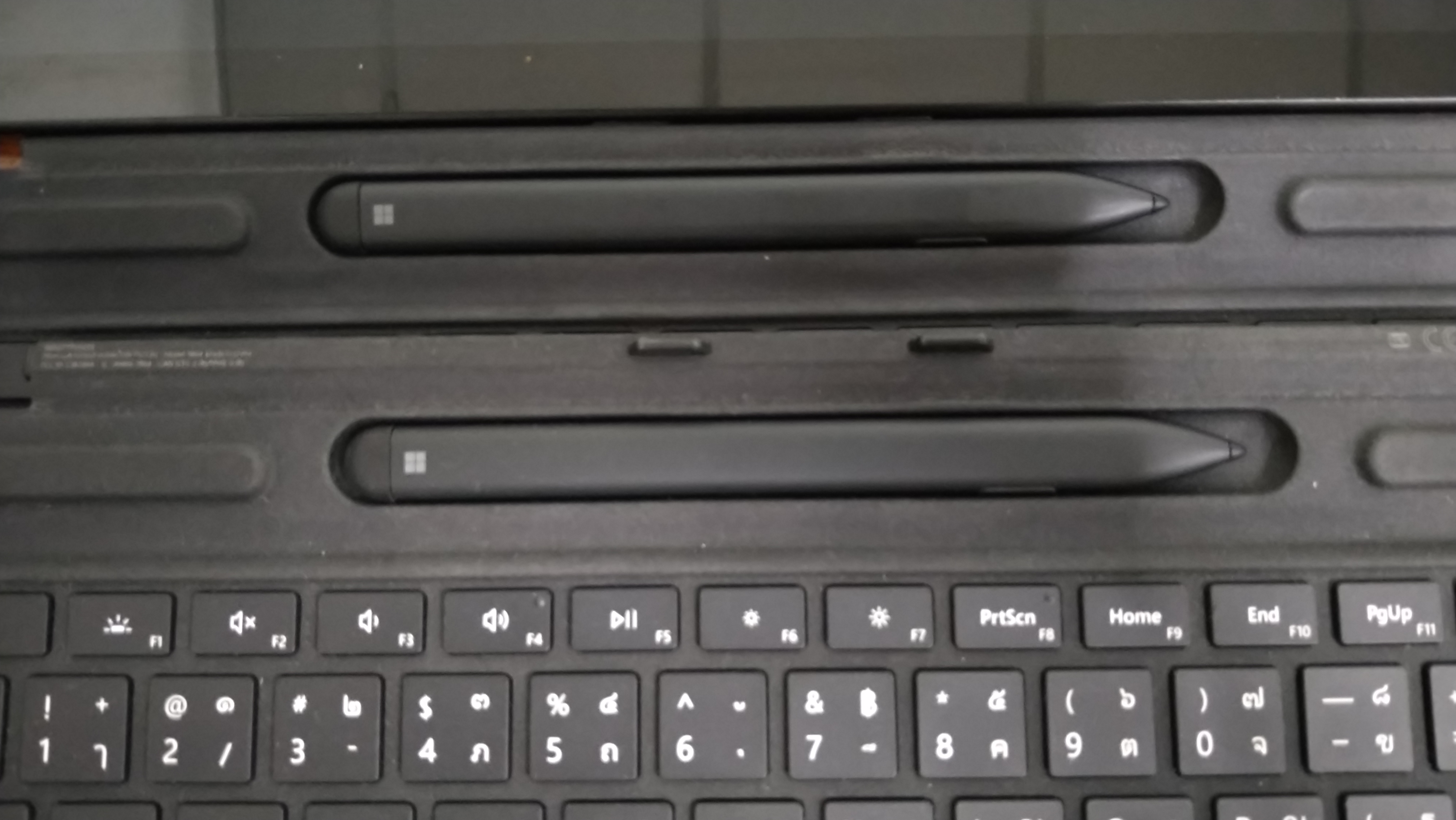 Problem with surface pro x keyboard after use with studio mode 