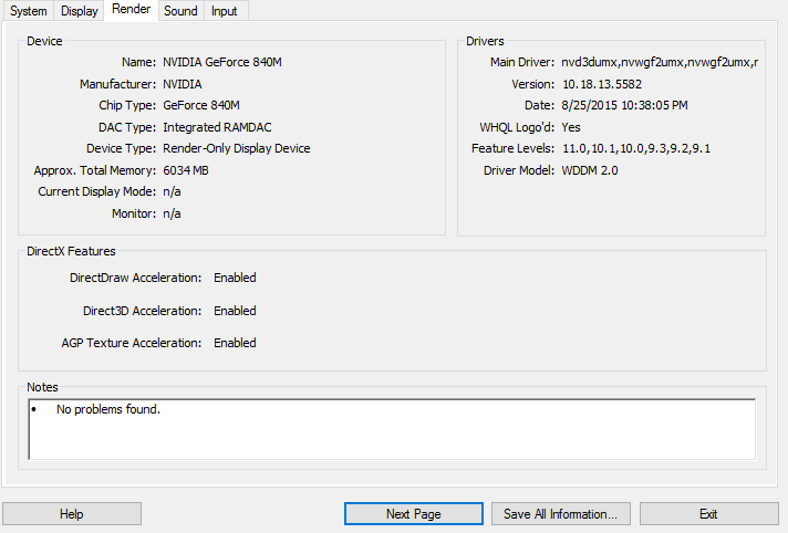 Geforce 840m driver online windows 8.1