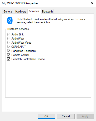bluetooth headset windows 10 no mic