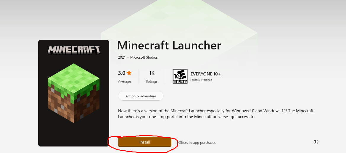 Can't install Minecraft launcher, stuck on this screen no matter what.  Can't install it through Xbox or Microsoft store either. : r/Minecraft