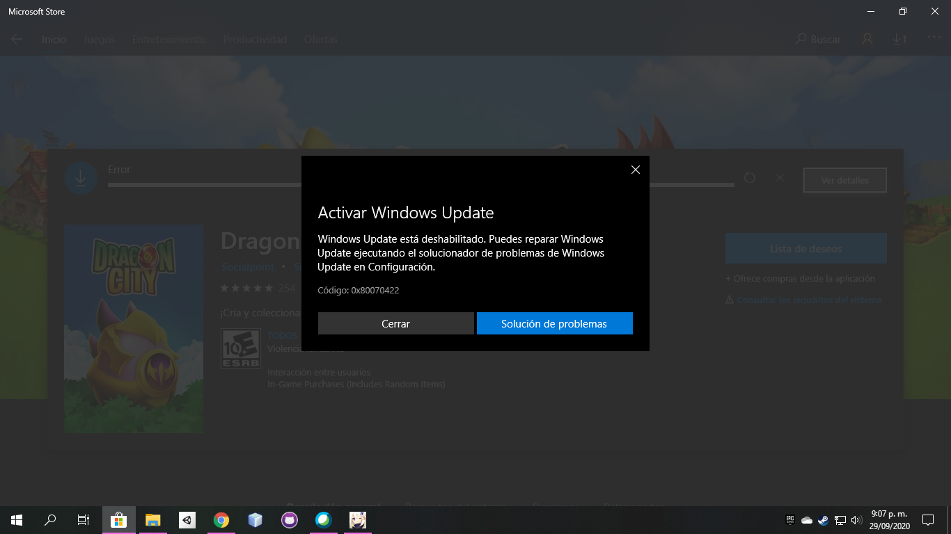 No Puedo Descargar Aplicaciones De La Microsoft Store Microsoft Community 0255